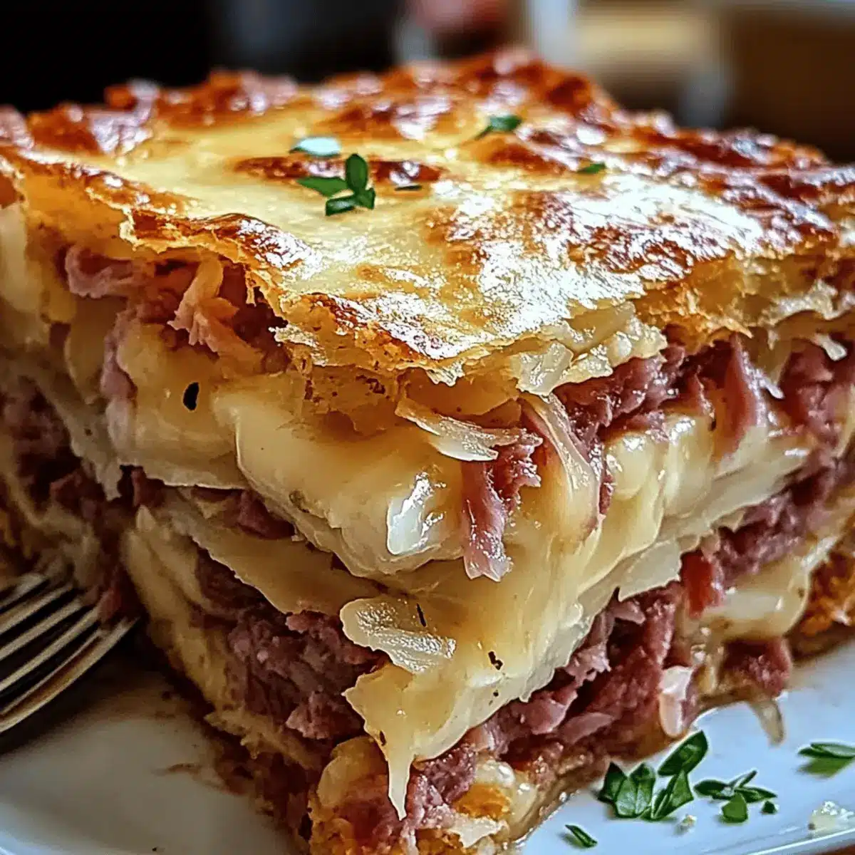 Homemade Reuben Bake: Comforting Family Meal in Minutes