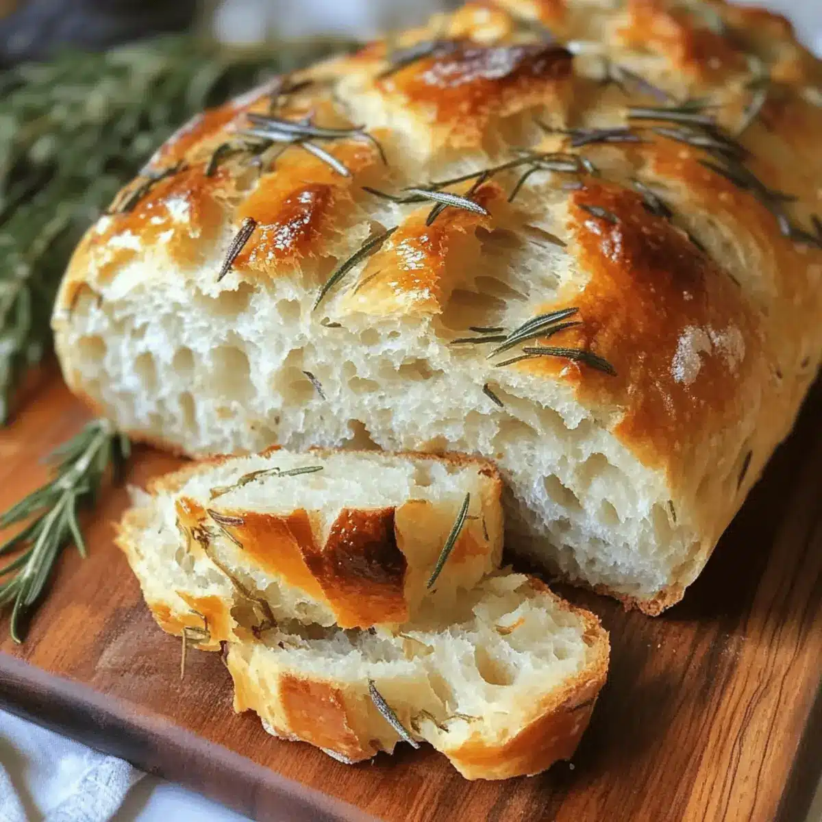 Homemade Rosemary Bread: The Ultimate Rustic Delight