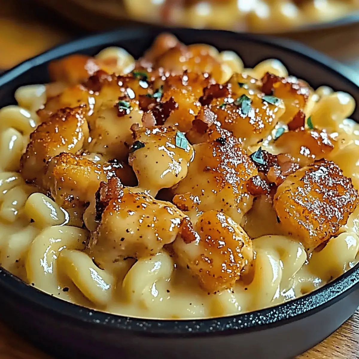 Honey Pepper Chicken Mac and Cheese That’ll Wow Your Family