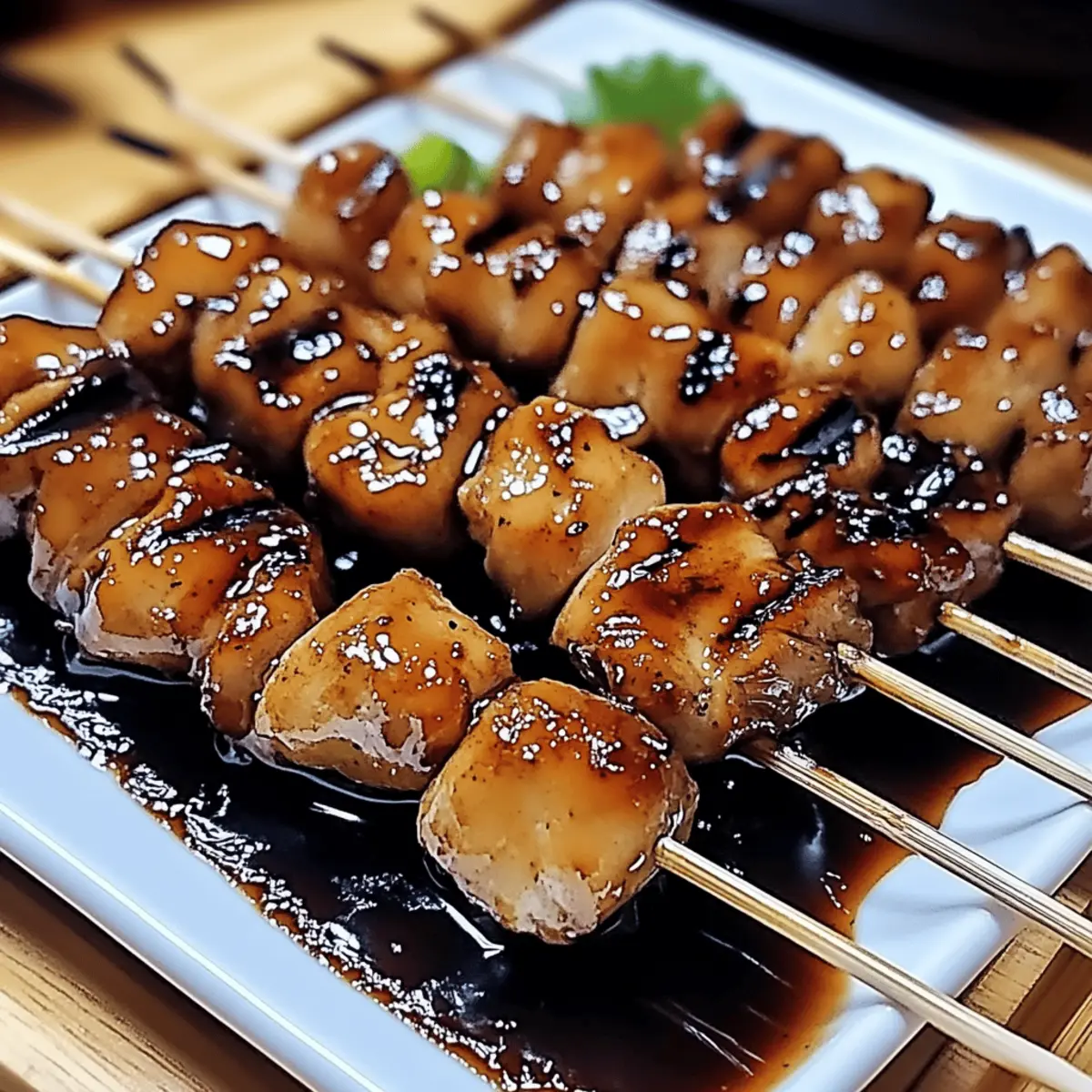 Savory Japanese Chicken Yakitori Skewers for Perfect Grilling