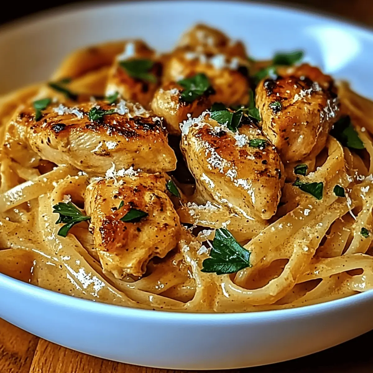 Deliciously Juicy Cowboy Butter Chicken Linguine in 30 Minutes