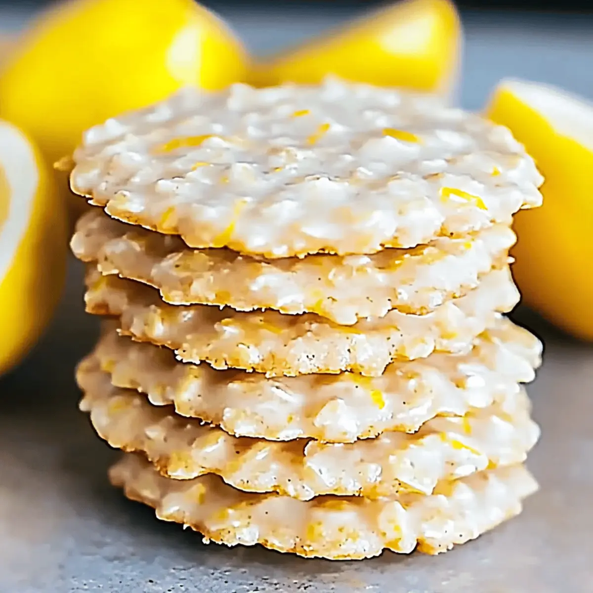 Lemon Oatmeal No-Bake Cookies for a Zesty Snack Delight