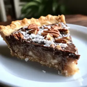No-Bake German Chocolate Pie