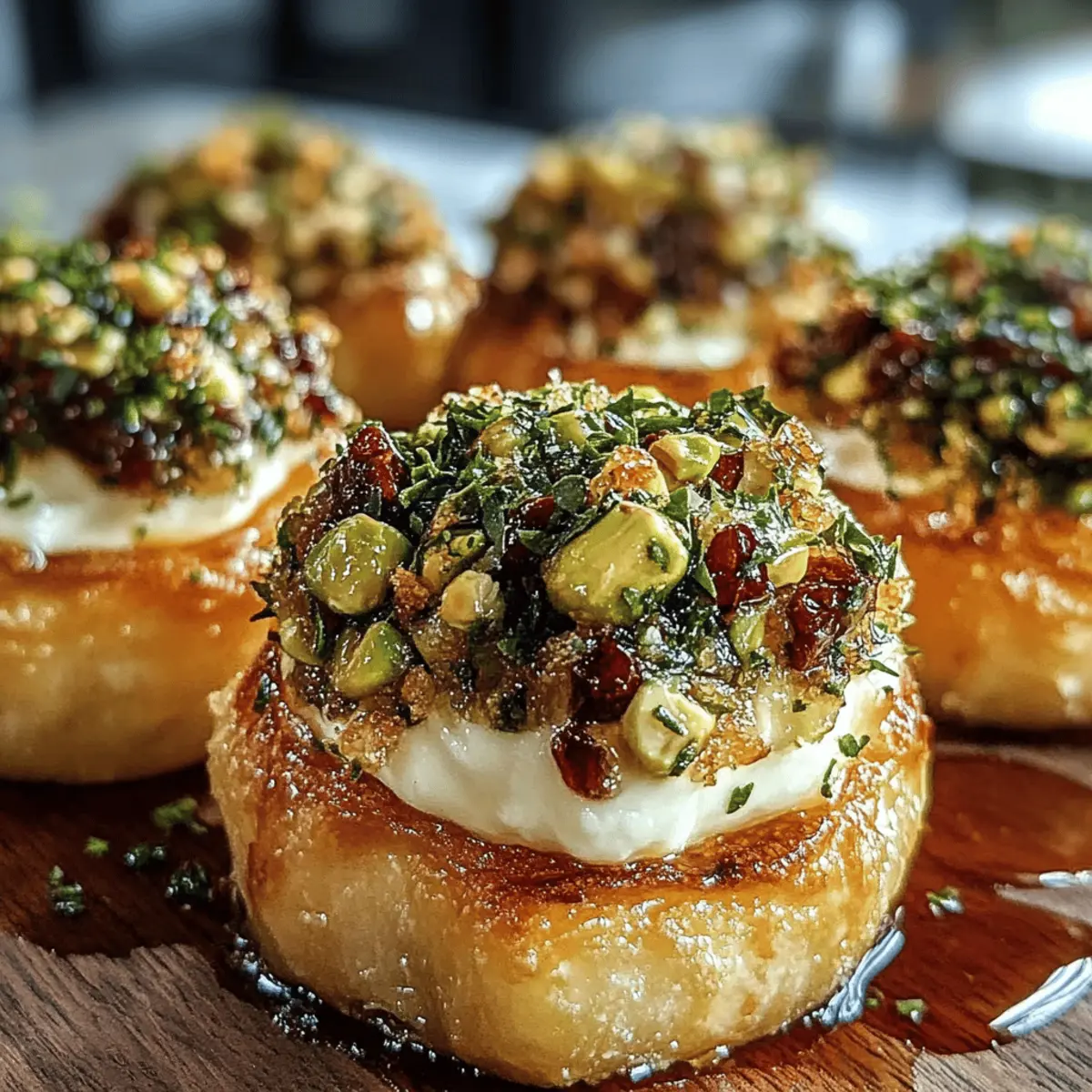 Pistachio-Crusted Brie Bites for Elegant Entertaining