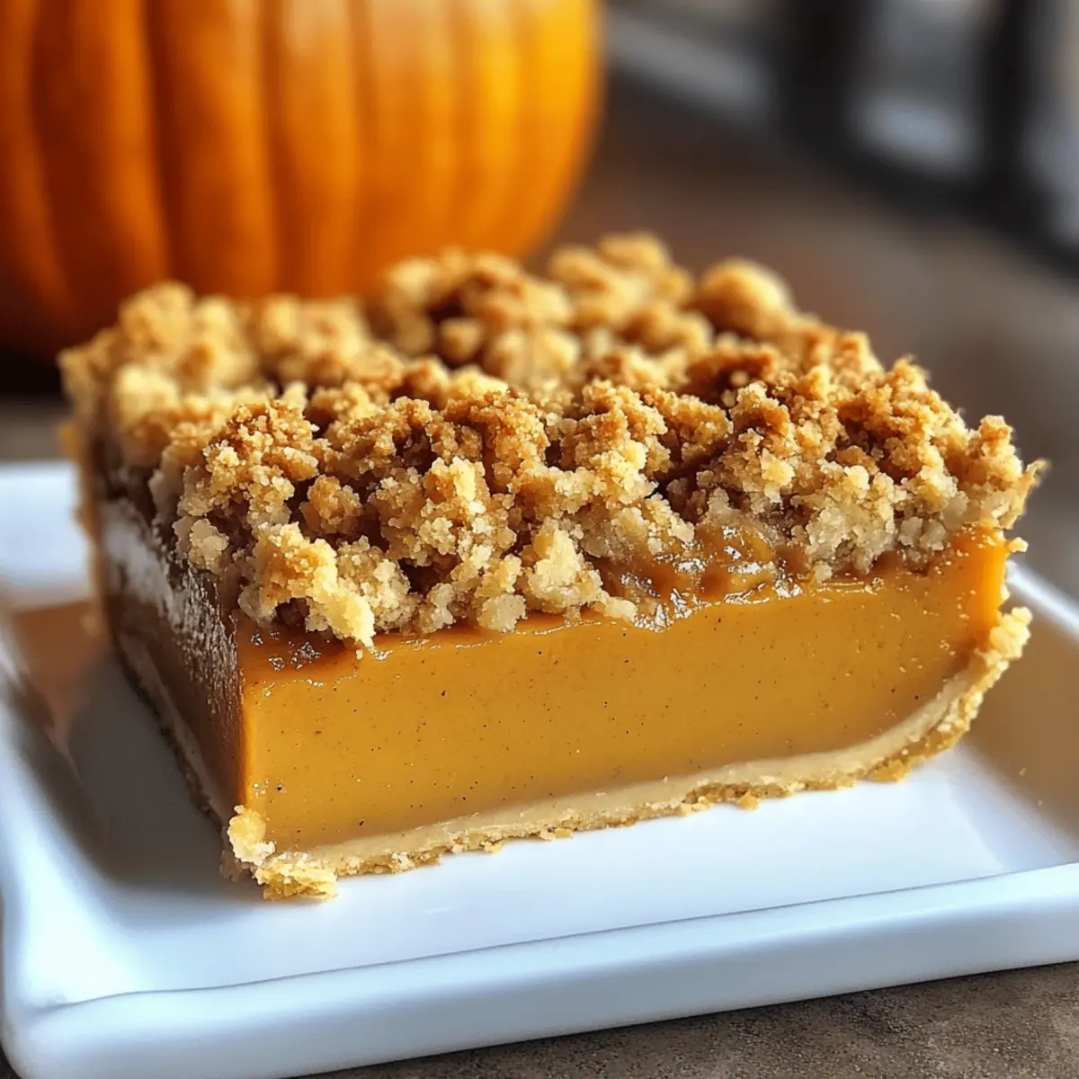 Delicious Pumpkin Pie Crumble for Cozy Fall Evenings