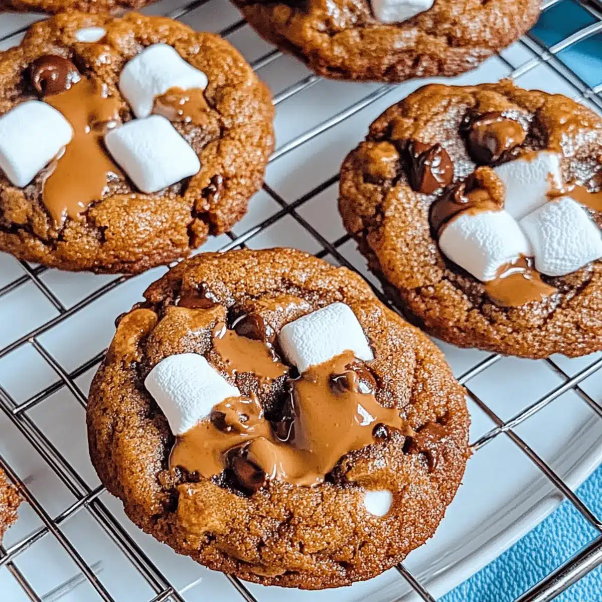Irresistible Pumpkin S'mores Cookies for Cozy Fall Nights