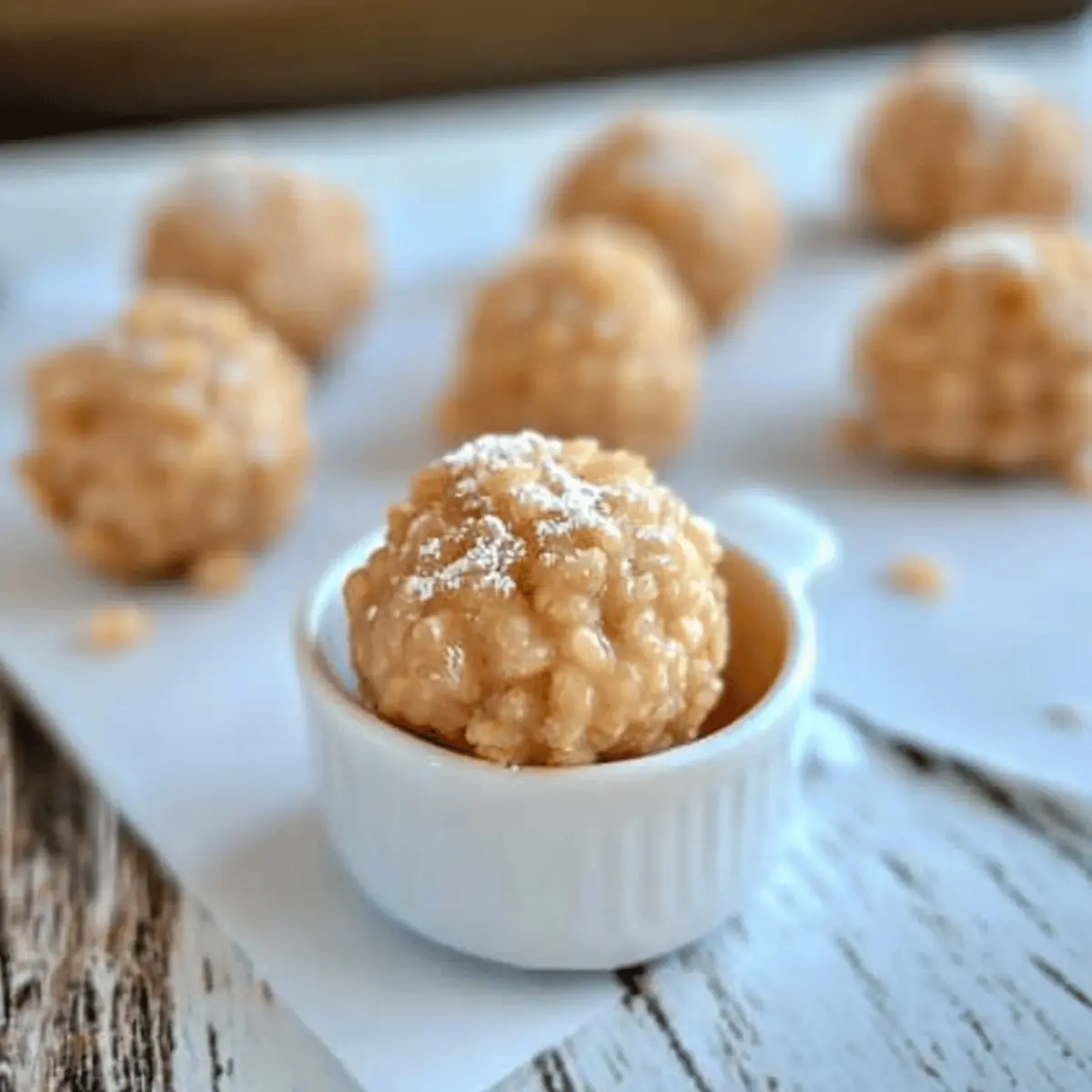 Irresistible Rice Crispy Peanut Butter Balls You’ll Love