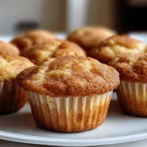 Soft Apple Cinnamon Muffins