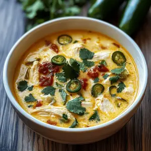 Spicy Jalapeño Popper Chicken Soup