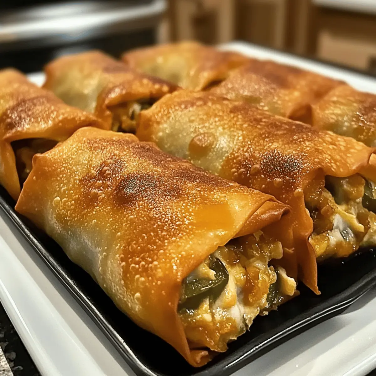 Irresistible Spicy Jalapeño Popper Egg Rolls for Your Next Party