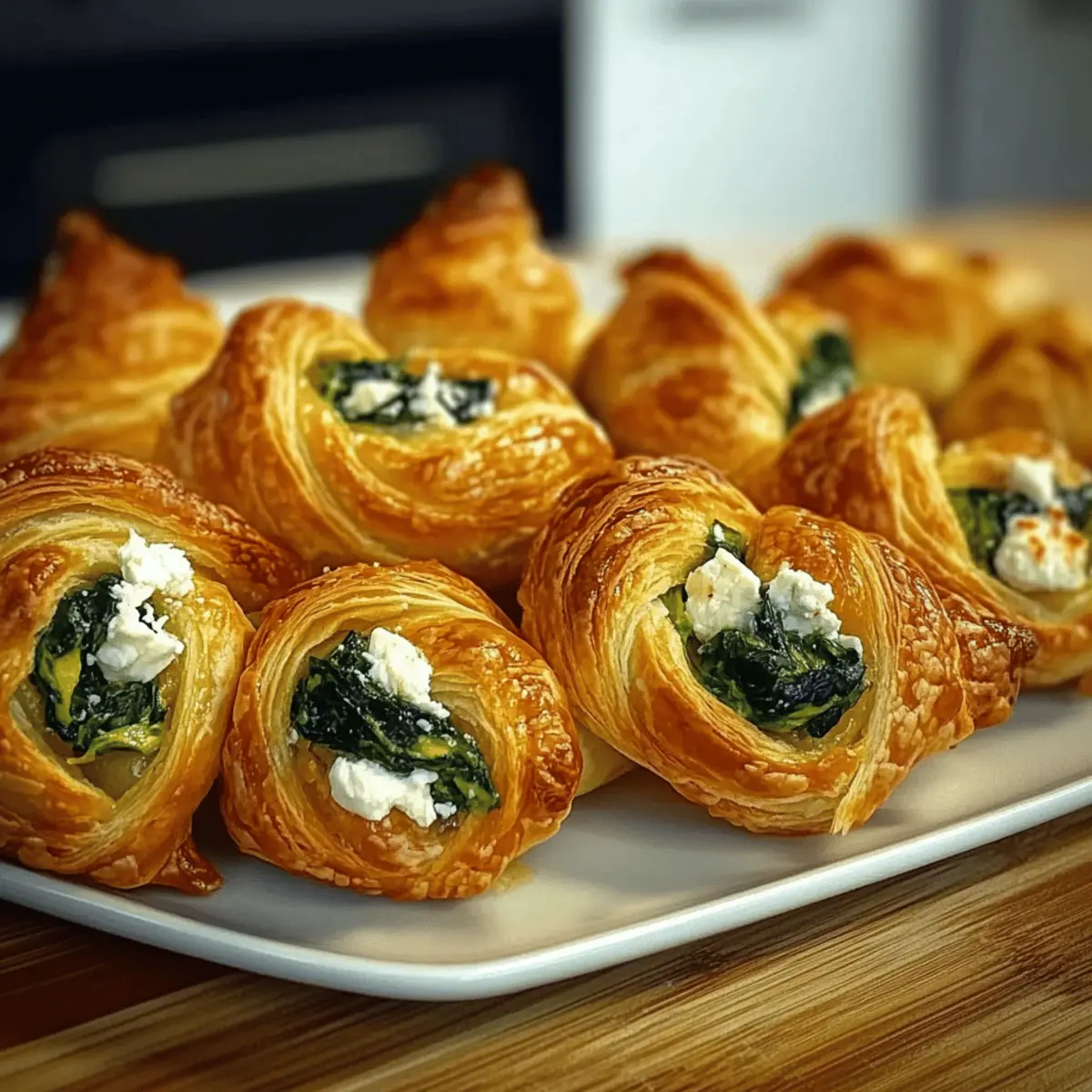 Irresistible Spinach and Feta Puff Pastry Twists You’ll Love