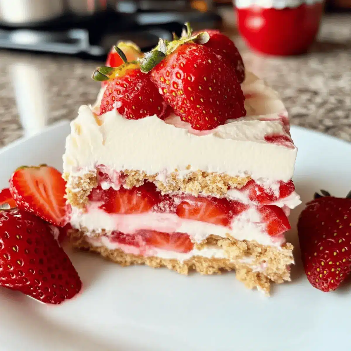 Delicious No-Bake Strawberry Icebox Cake to Beat the Heat