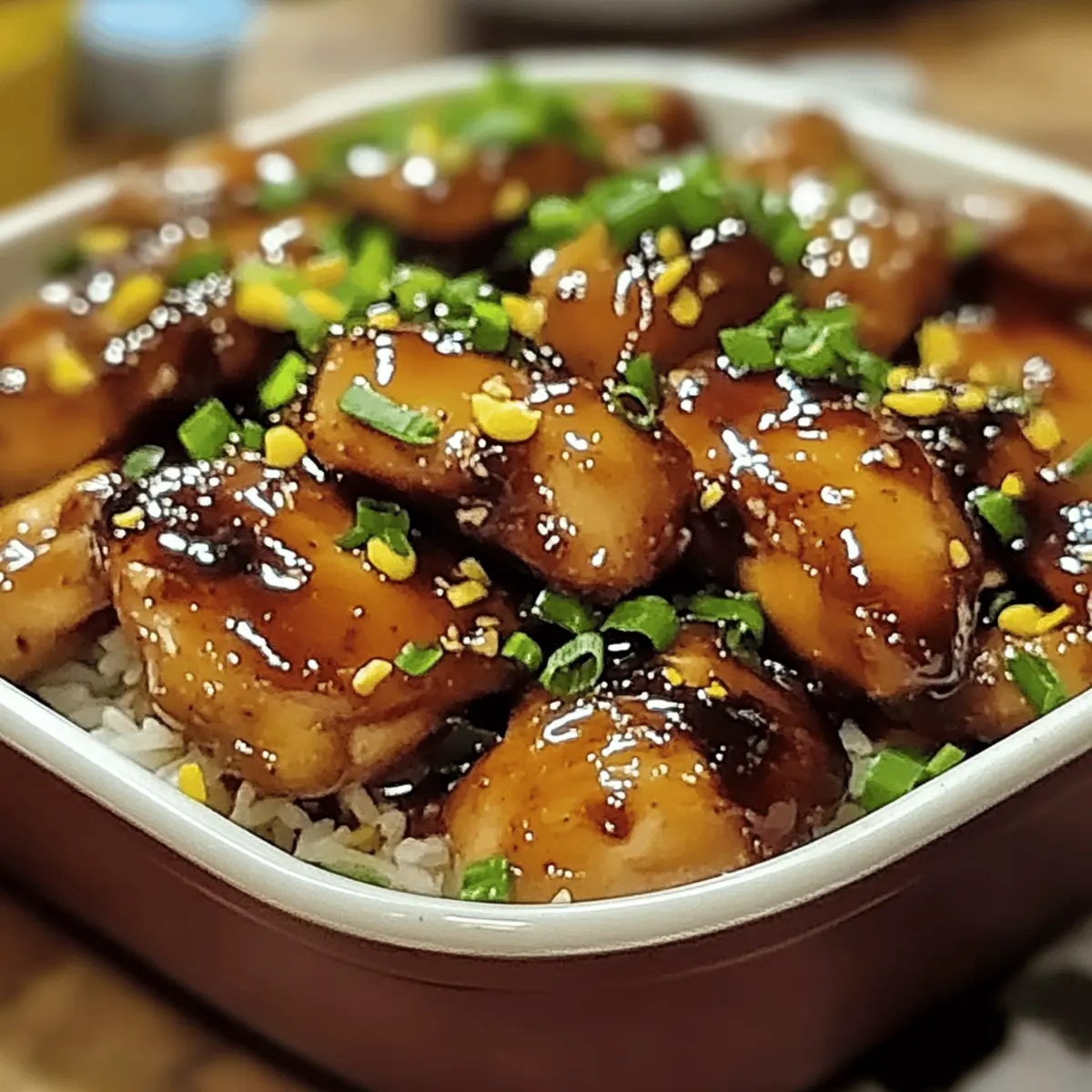 Sweet & Savory Vietnamese Caramel Ginger Chicken Delight