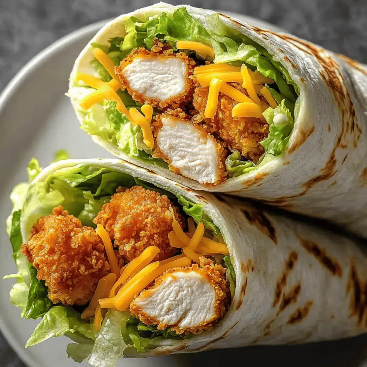 Crispy Chicken Ranch Snack Wrap: A Crunchy Delight at Home