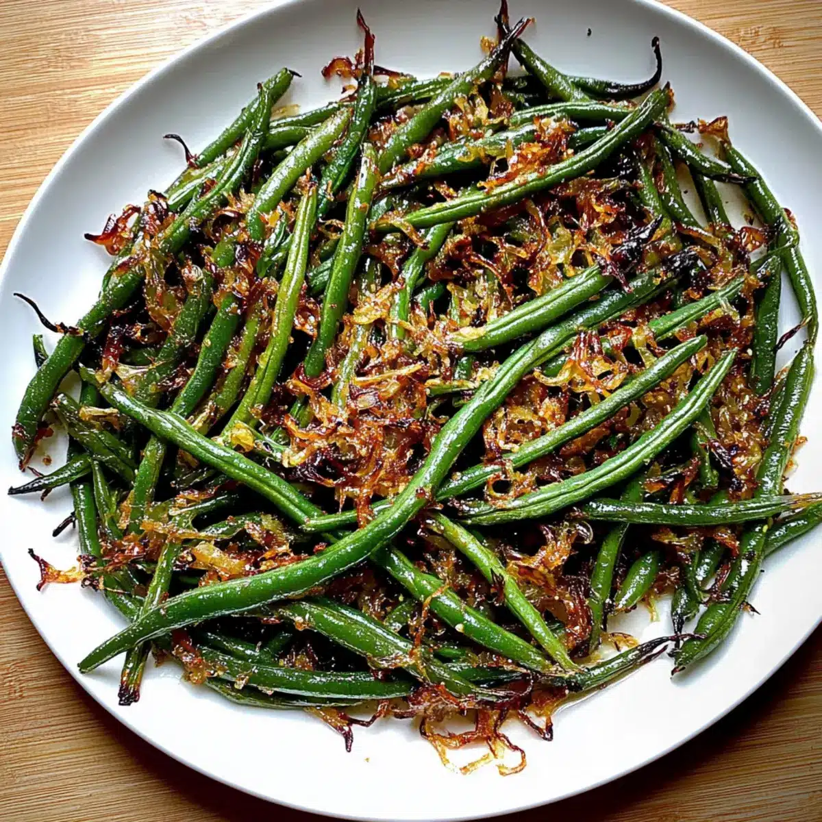 Roasted Green Beans with Caramelized Shallots for Cozy Dinners