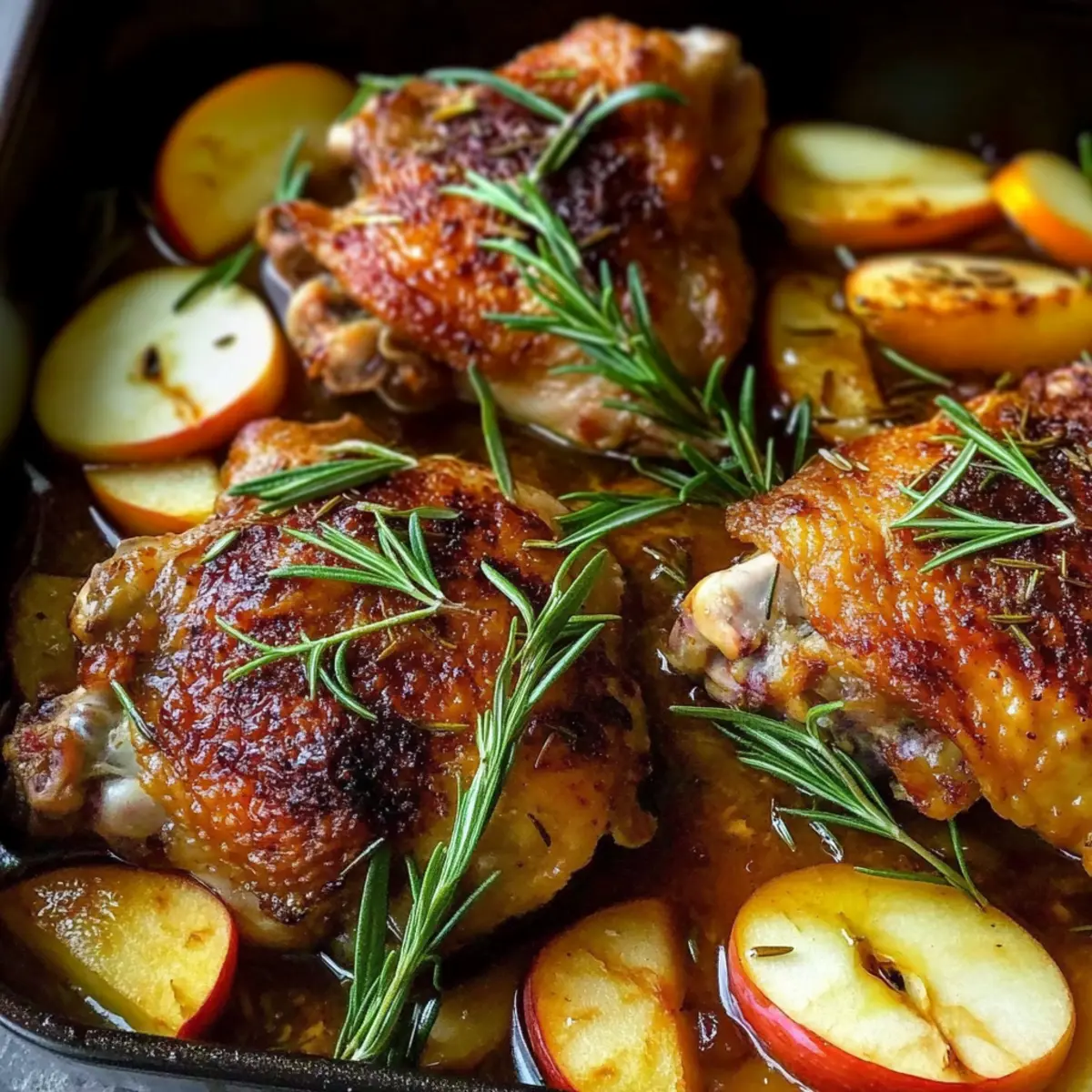 Rosemary Apple Cider Chicken: Your Cozy Fall Comfort Food