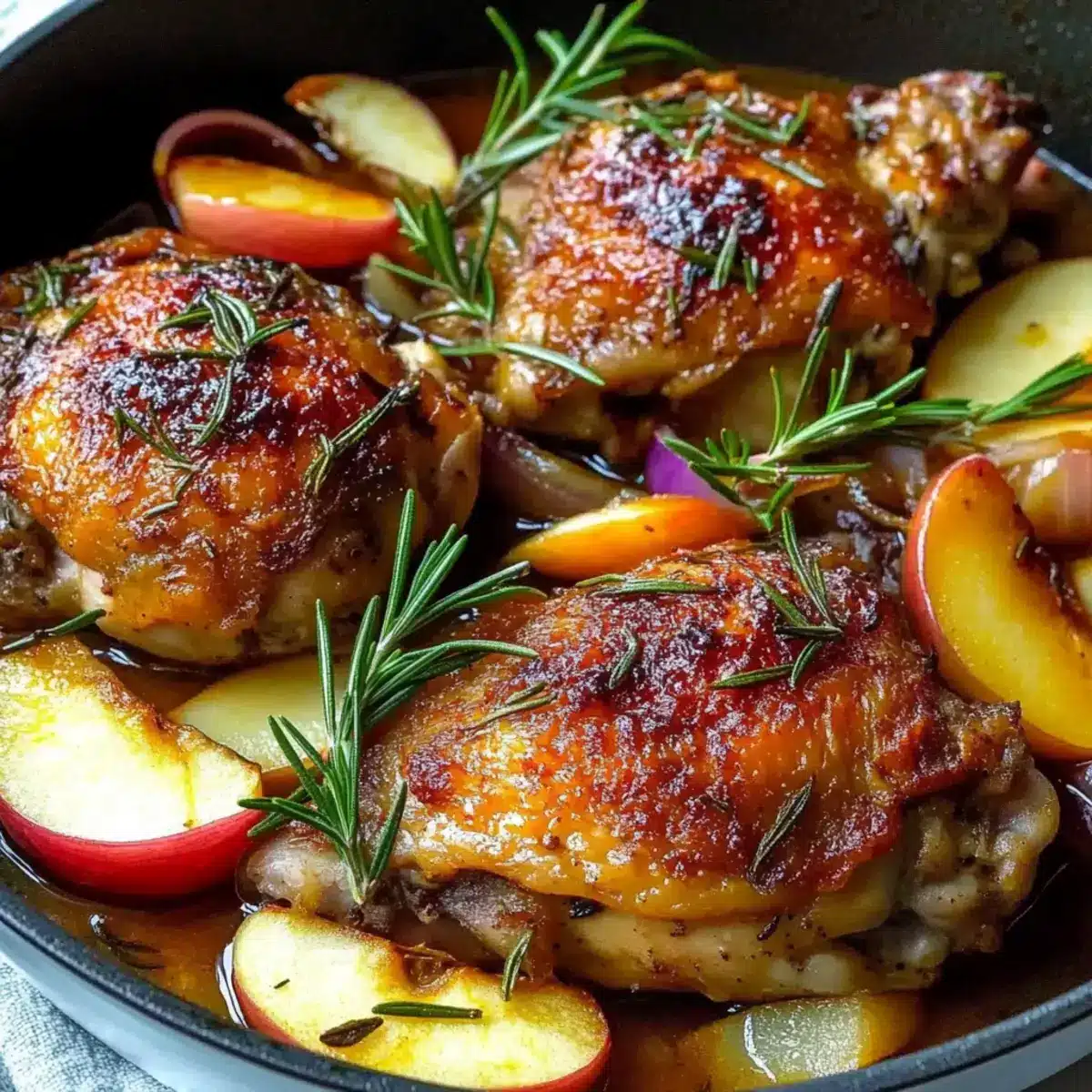 Savory Rosemary Apple Cider Chicken for Cozy Autumn Nights