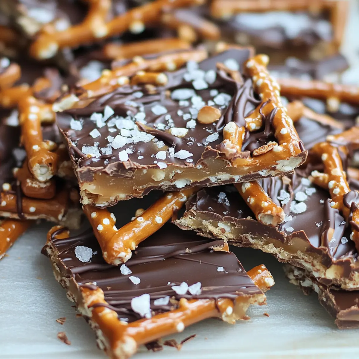 Decadent Salted Caramel Pretzel Bark: Easy No-Bake Bliss