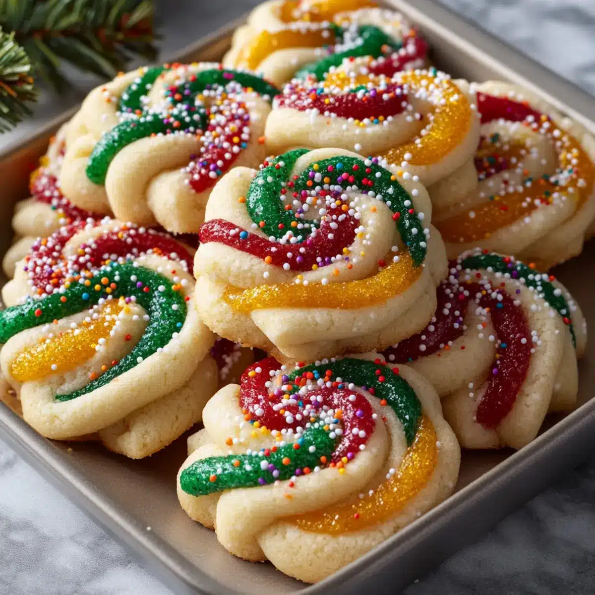Twisted Christmas Cookies