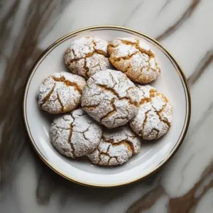 Cinnamon Coffee Crinkles