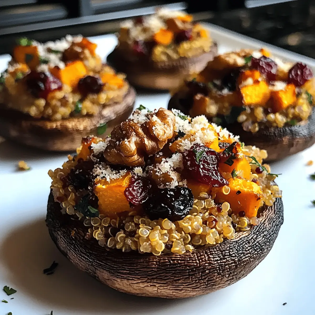Cozy Autumn Harvest Stuffed Portobello Mushrooms Recipe