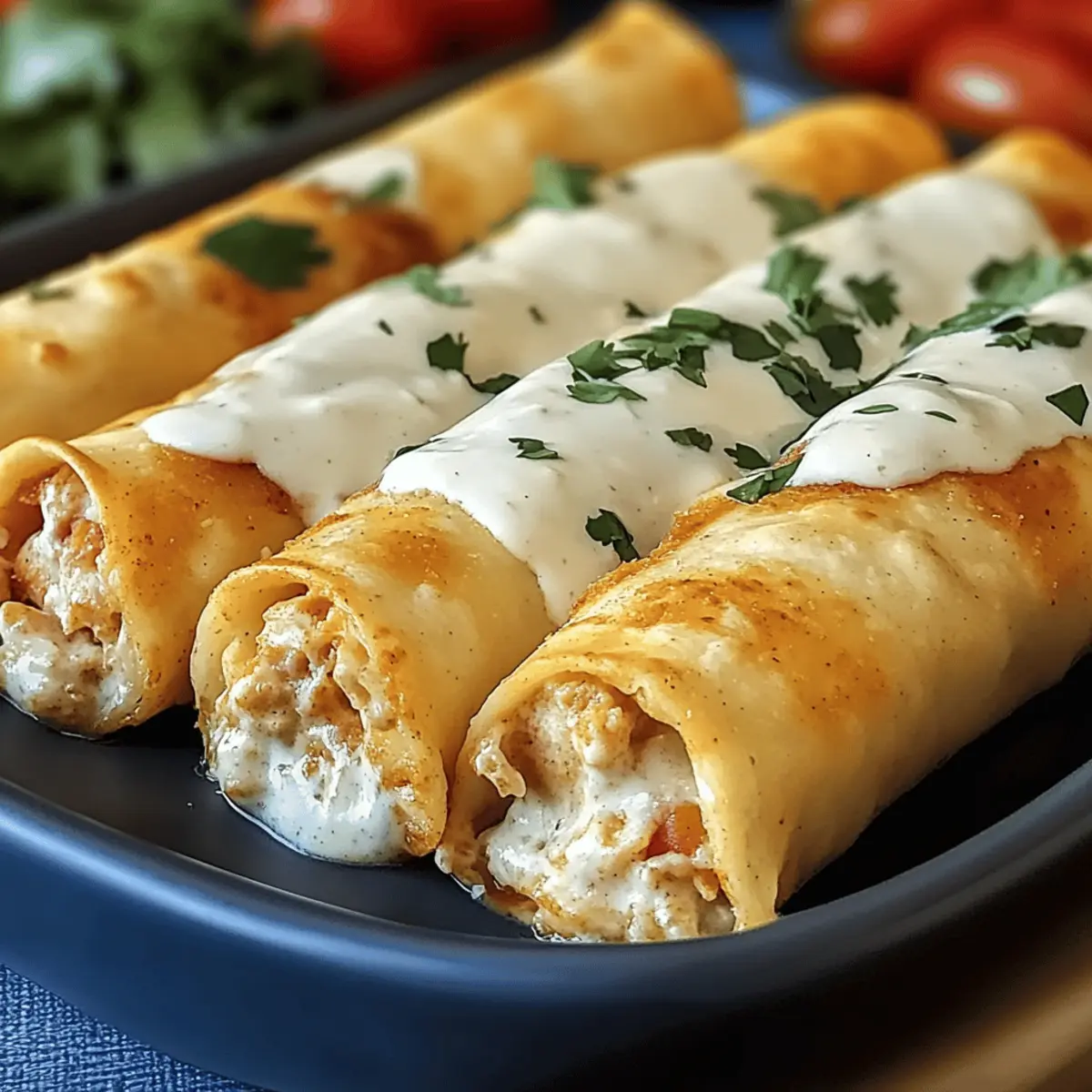 Baked Cream Cheese Chicken Taquitos – Family’s New Favorite Snack