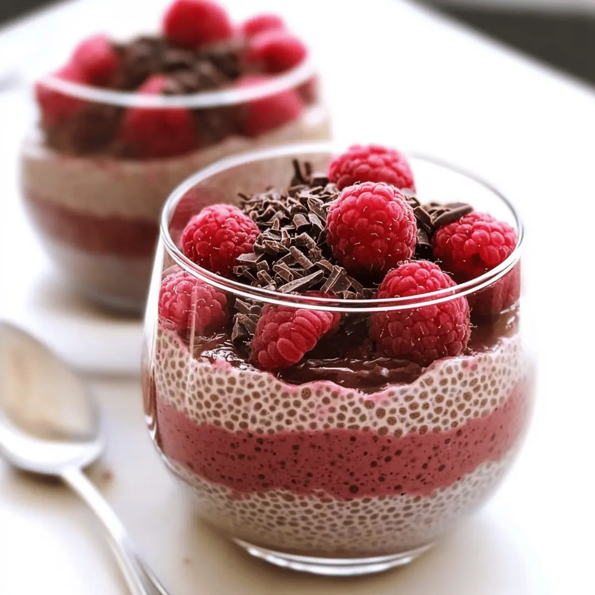 Chocolate Raspberry Chia Pudding: Delightfully Healthy Treat