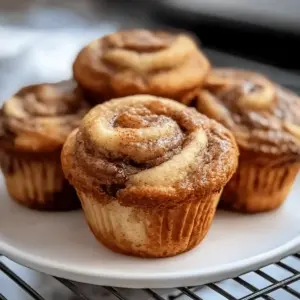 Cinnamon Roll Protein Muffins