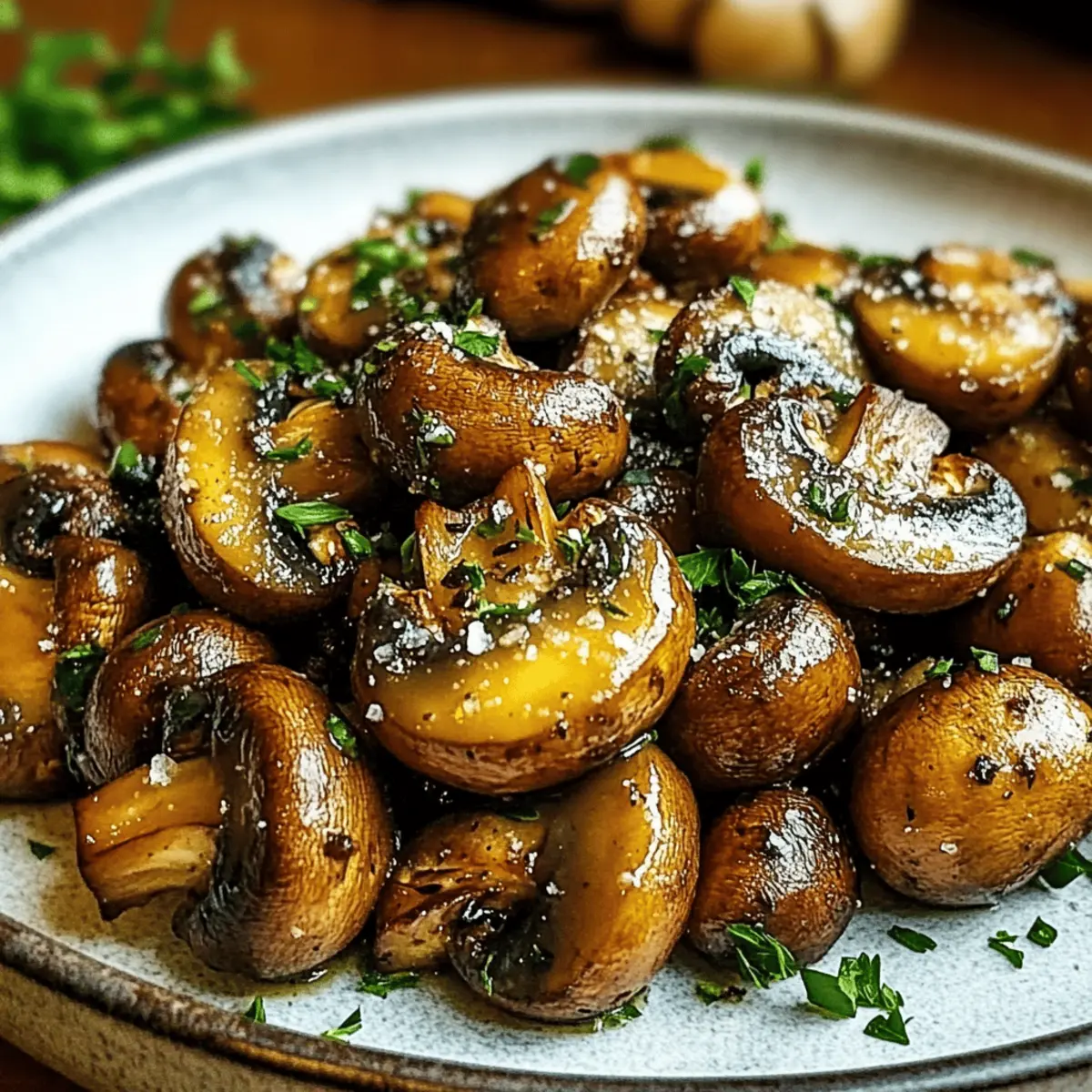 Savory Cowboy Mushrooms: Buttery Garlic Bliss Awaits