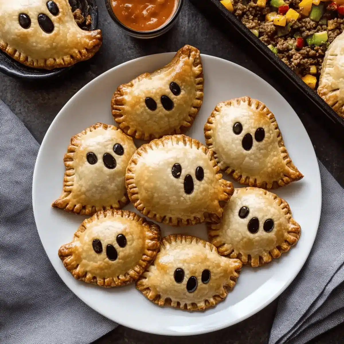 Easy Ghost Taco Hand Pies for a Spooky Halloween Feast
