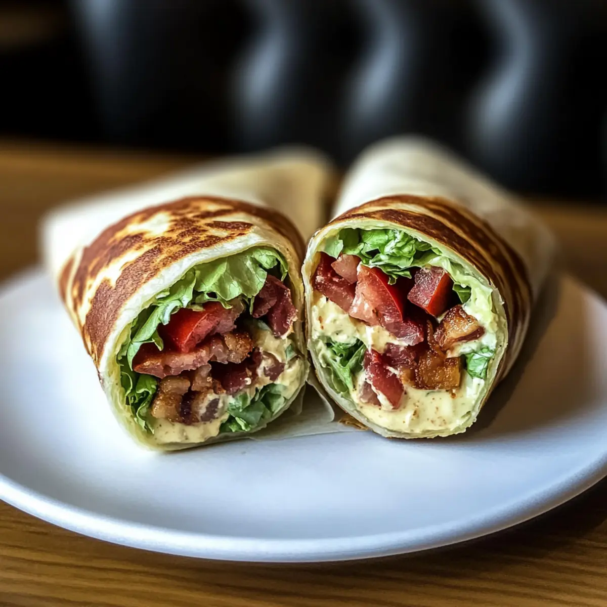 Gourmet BLT Wraps with Secret Sauce for Quick Flavor Bliss
