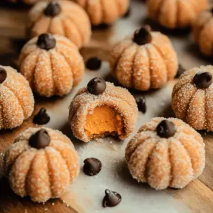 Pumpkin Cheesecake Truffles