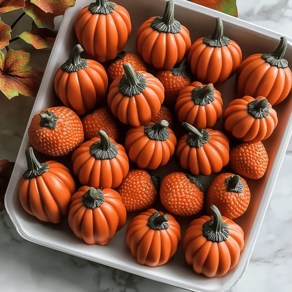 Pumpkin Patch Strawberries: A Fun No-Bake Treat for Fall