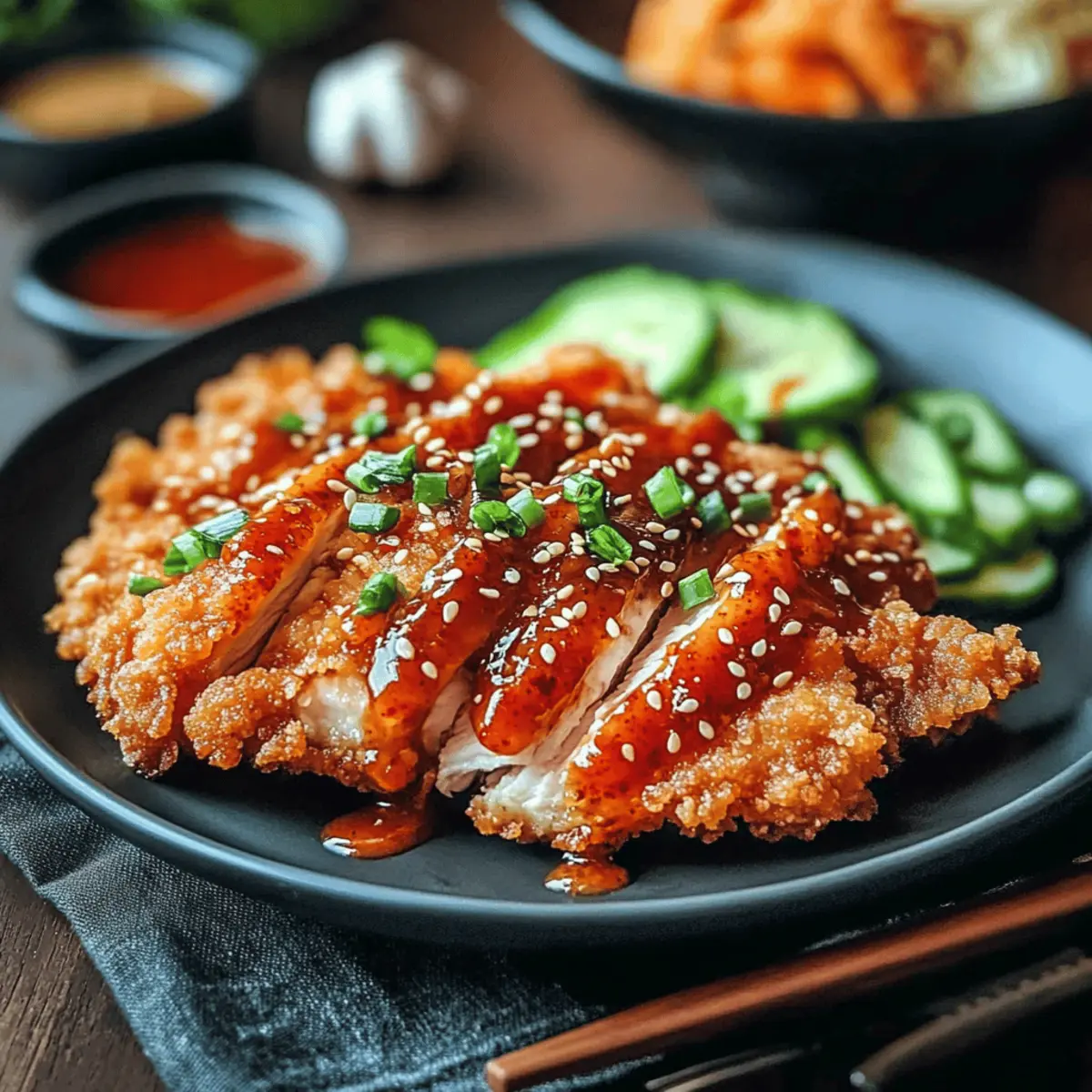 Crispy Spicy Korean Chicken Katsu: Your New Comfort Food Craving