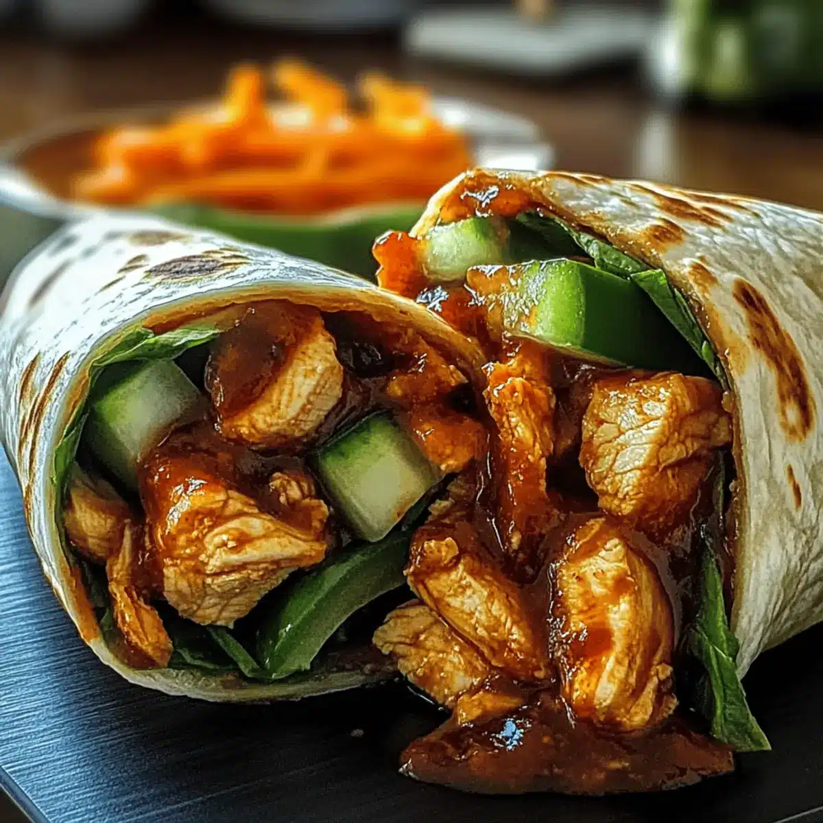Irresistible Sweet Chili Chicken Wraps for Your Quick Lunch