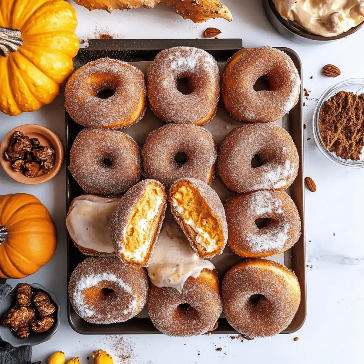 Delicious Thanksgiving Doughnuts: Five Cozy, Flavored Variations