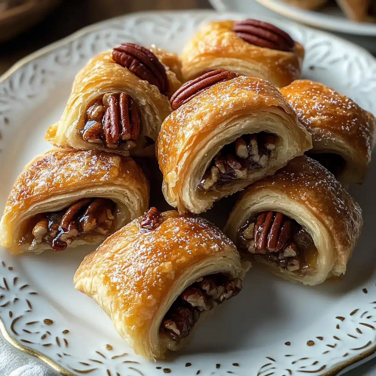 Pecan Pie Crescent Rolls: Irresistibly Flaky & Sweet Treats