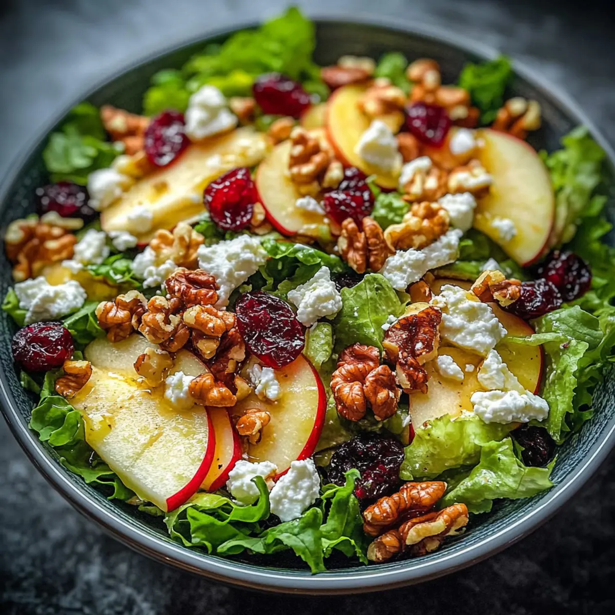 Delightful Honeycrisp Apple Feta Salad for Fall Gatherings