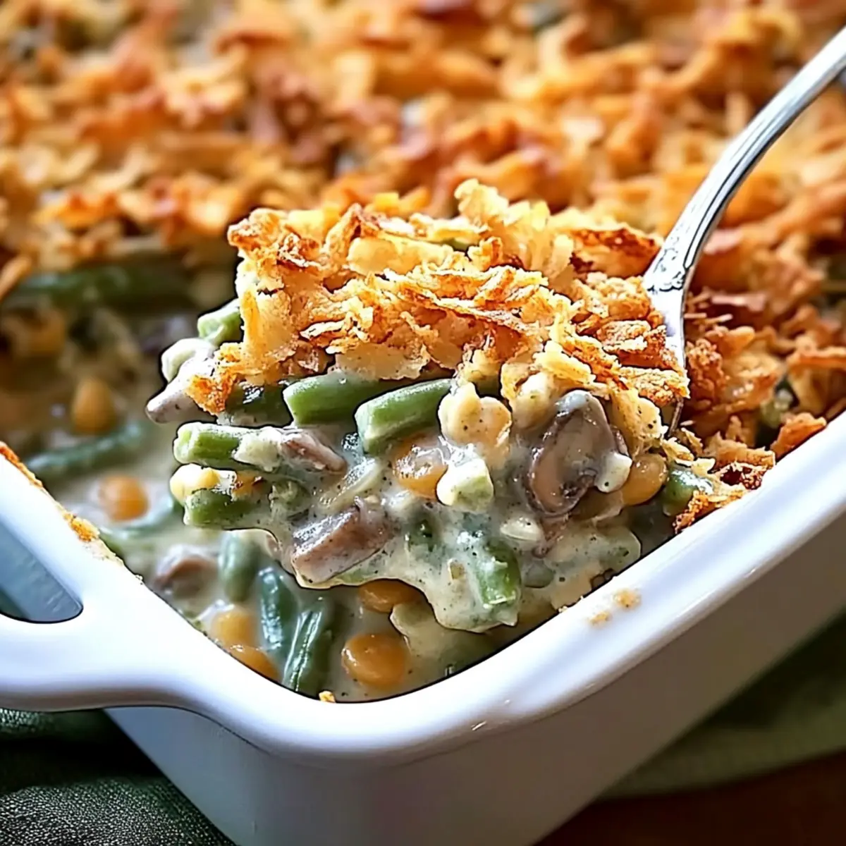 Creamy Green Bean Casserole: A Cozy Family Favorite