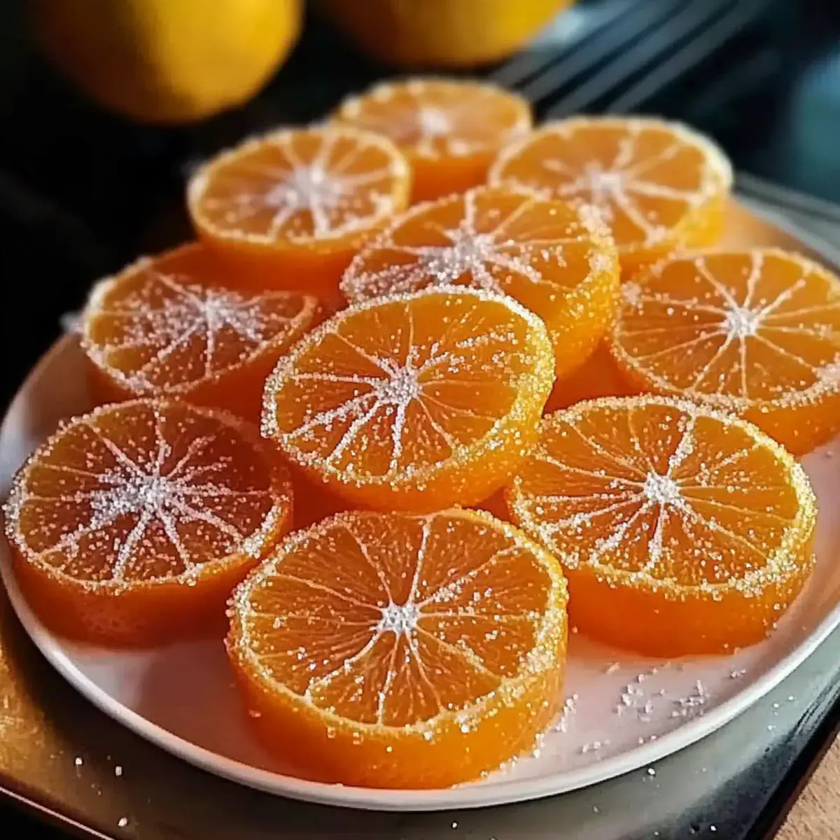 Homemade Orange Candy