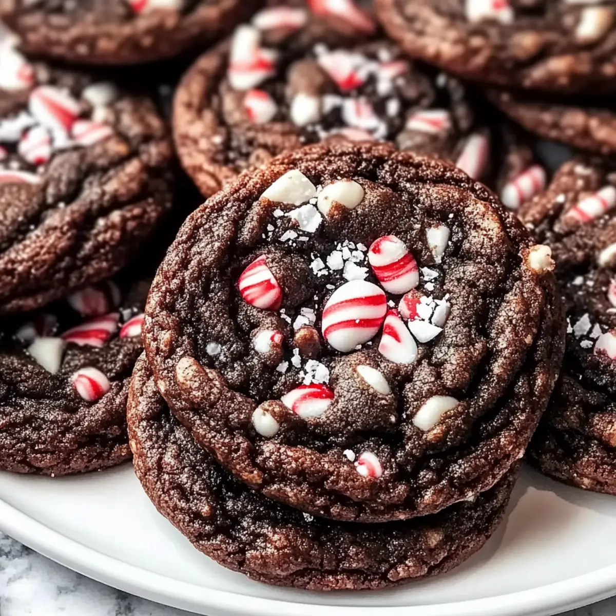 Double Chocolate Peppermint Cookies for Festive Joy