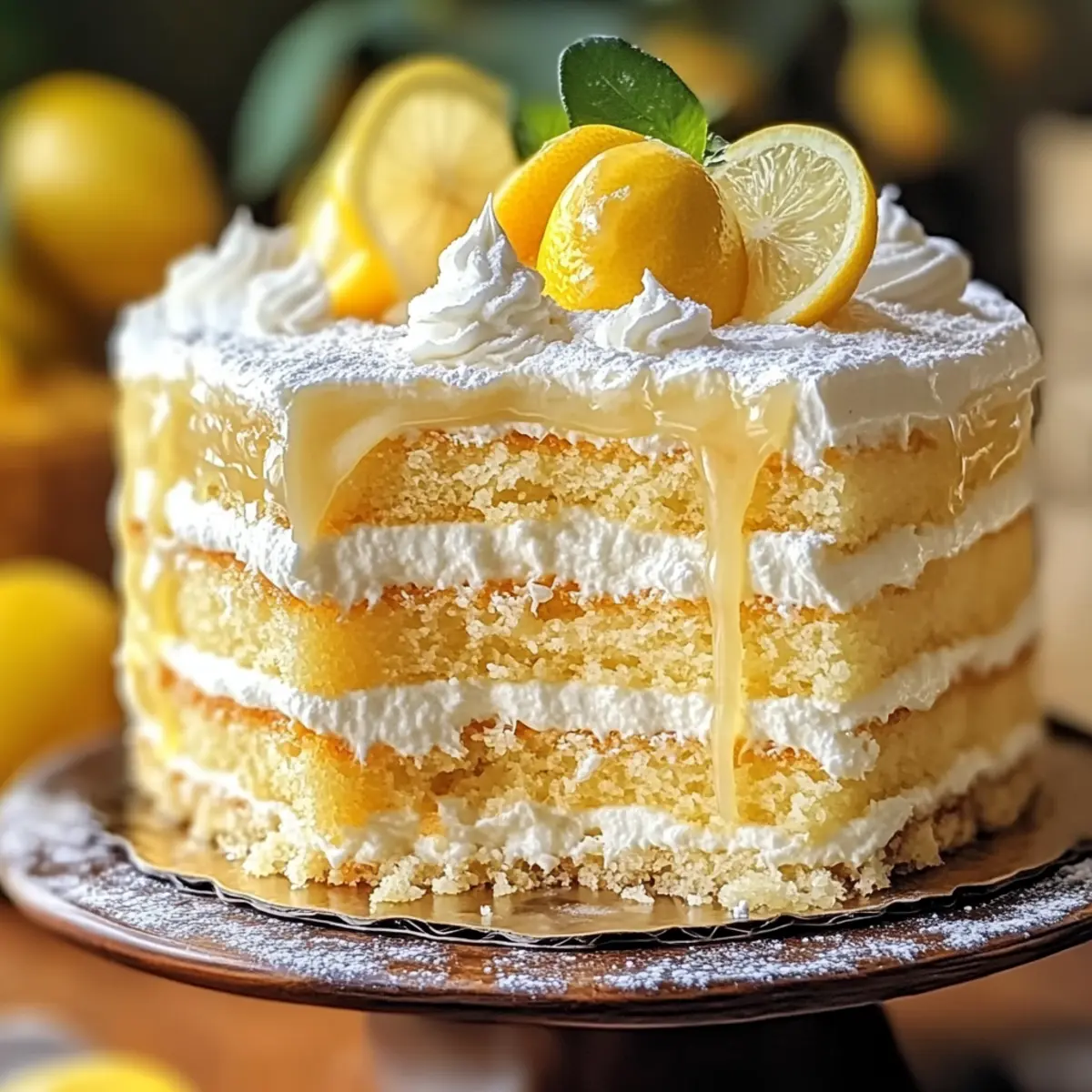 Limoncello Mascarpone Cake: A Heavenly Citrus Delight
