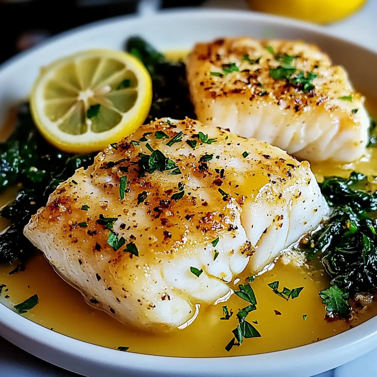 Lemon Butter Baked Cod for a Quick and Healthy Dinner