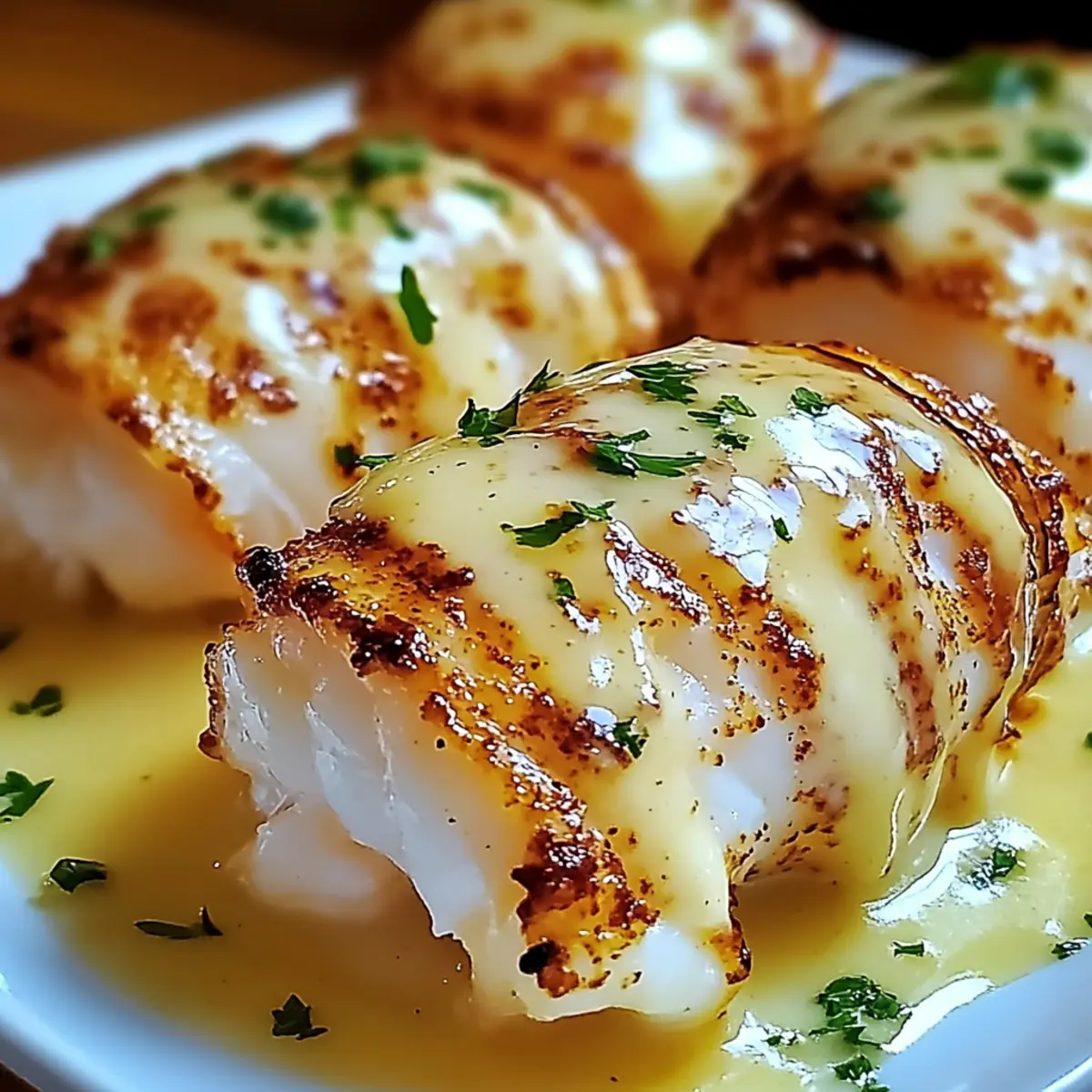 Creamy Garlic Butter Lobster Tails