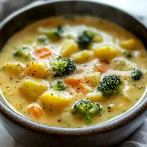 Potato Broccoli Cheddar Soup