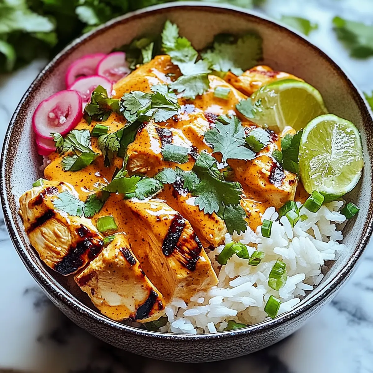 Coconut Chicken Rice Bowl