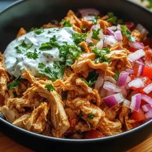 Slow Cooker Chicken Shawarma
