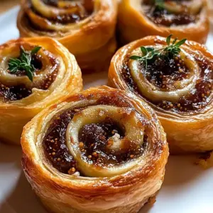 Fig and Goat Cheese Pinwheels