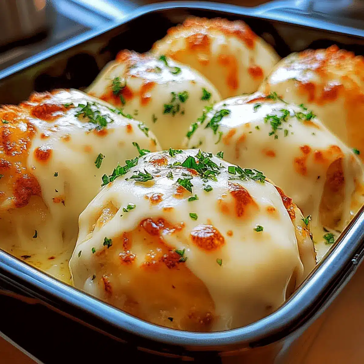 Mozzarella & Ranch Chicken Bombs