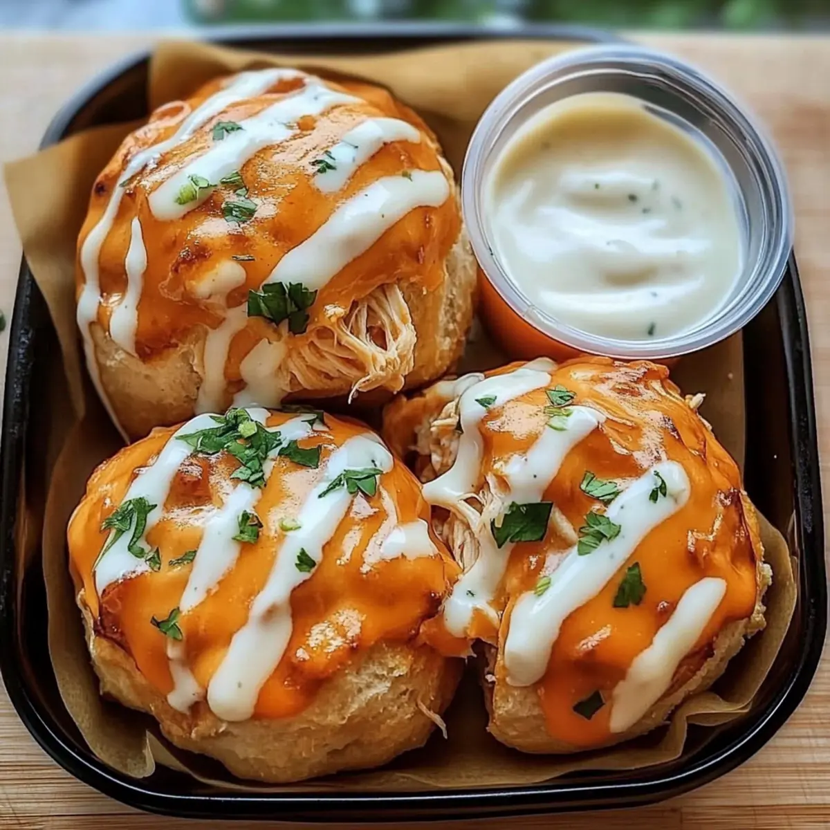 Buffalo Chicken Bombs